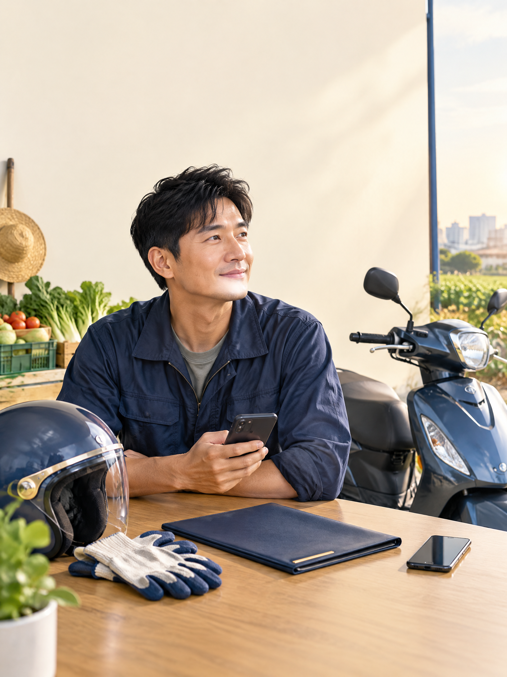 台南新化區機車借款|農務、採購與工作用車需要持續使用可以先詢問嗎?|情境示意圖
