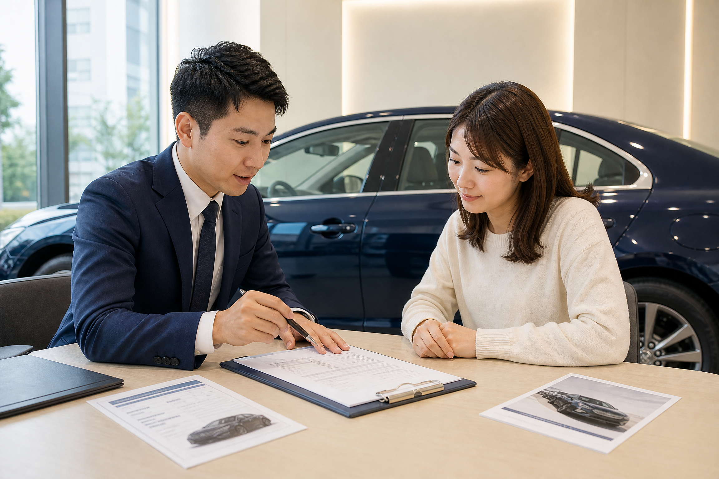 汽車借款車主與使用人確認情境示意圖